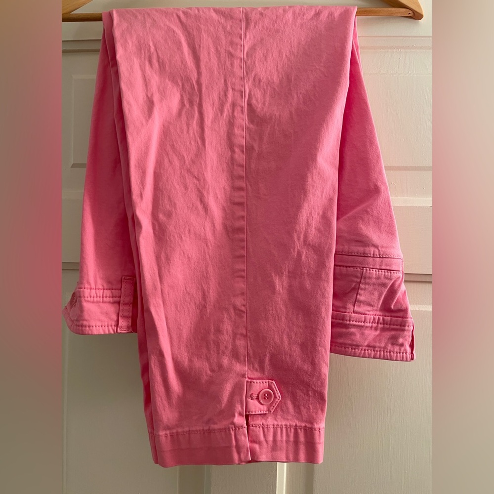 Talbots Pink Perfect Crop Pants